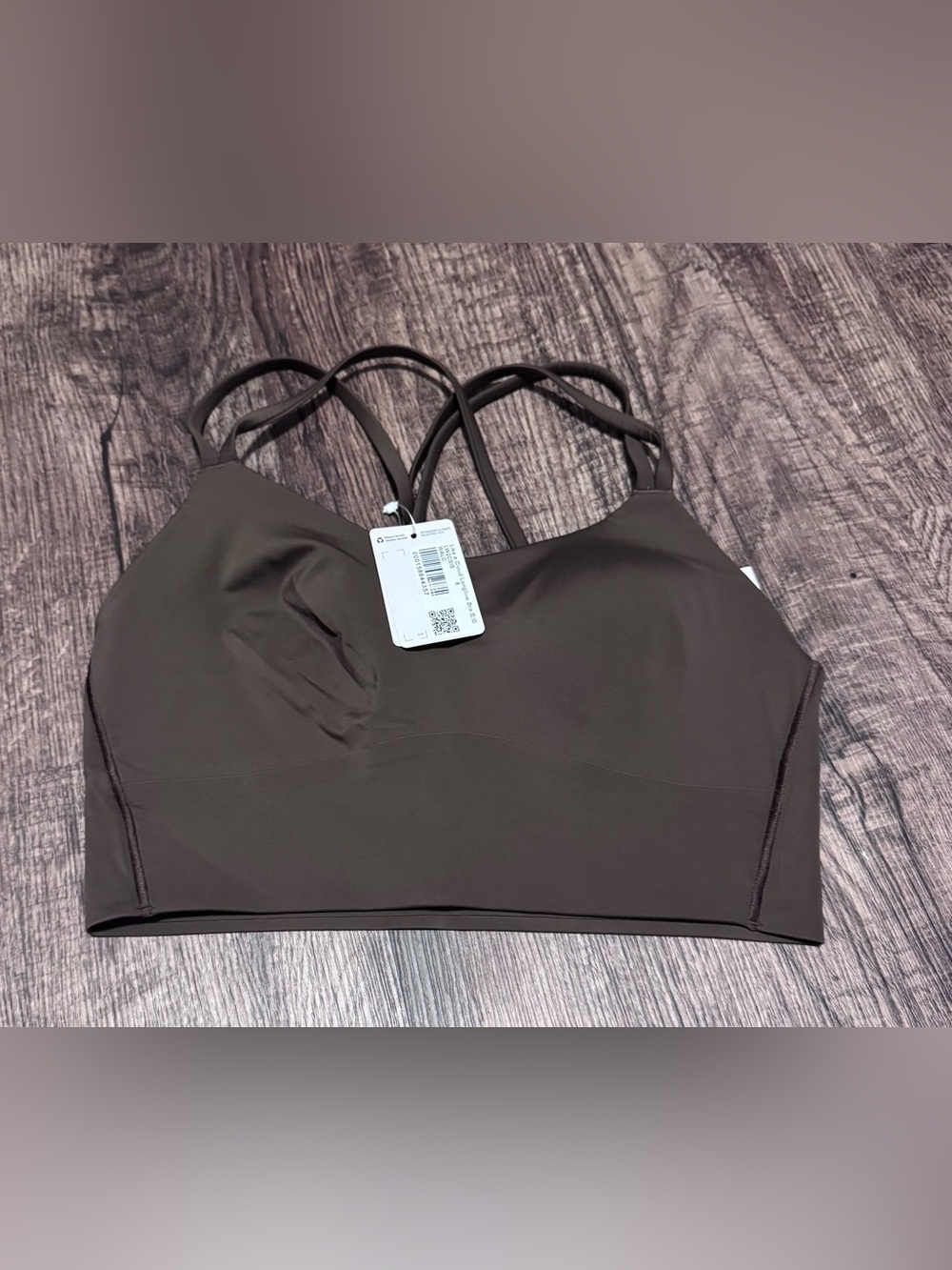 Lululemon Like a Cloud Longline Bra - Walnut Crunch